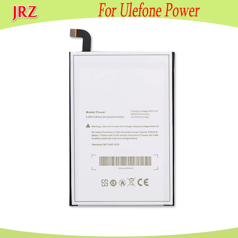 Аккумулятор для UleFone Power 6050 мАч аккумулятор высокого качества|battery for|battery ulefoneulefone
