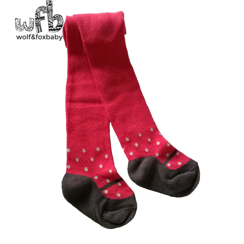 Колготки детские однотонные из чесаного хлопка на возраст 0-6 месяцев 3 шт./лот |