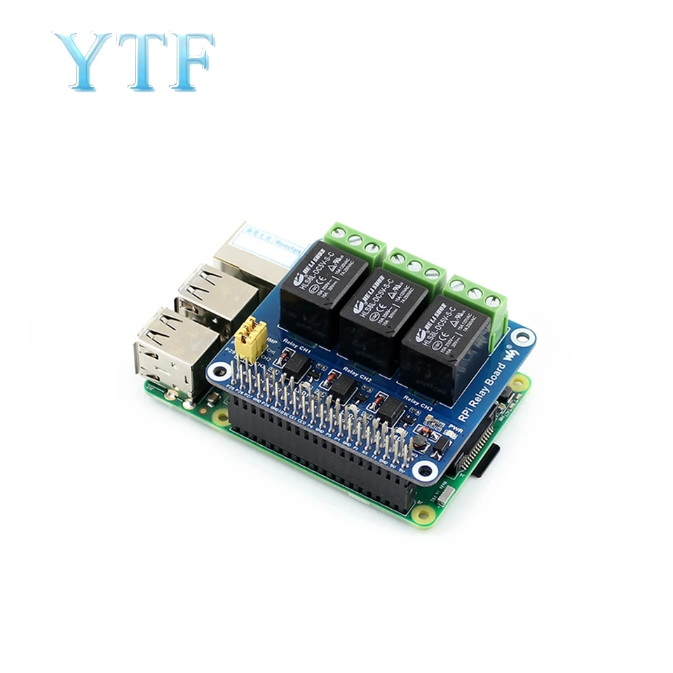 Raspberry Pi 3 B +/4 релейный модуль плата расширения для умного дома|Аксессуары