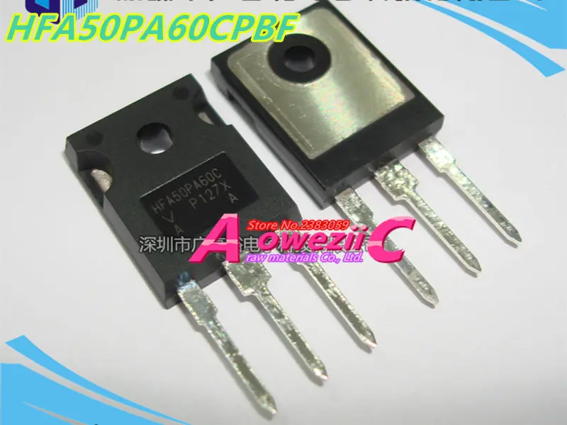 Aoweziic 2017 + 100 новый импортный оригинальный HFA50PA60CPBF HFA50PA60C TO-247 Диод Быстрого Восстановления 50 А 600 в