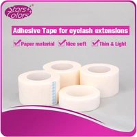50 pieceslot white soft paper material non woven thin tape eyelash strong stick medical tape for lash extension