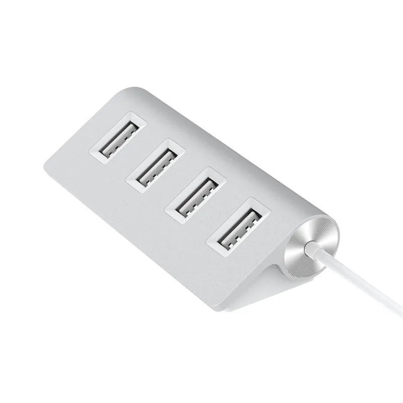 Robotsky 4 порта usb-хаб высокоскоростной USB2.0 сплиттер Кабель-адаптер USB OTG Док-станция для компьютера настольный ноутбук Macbook