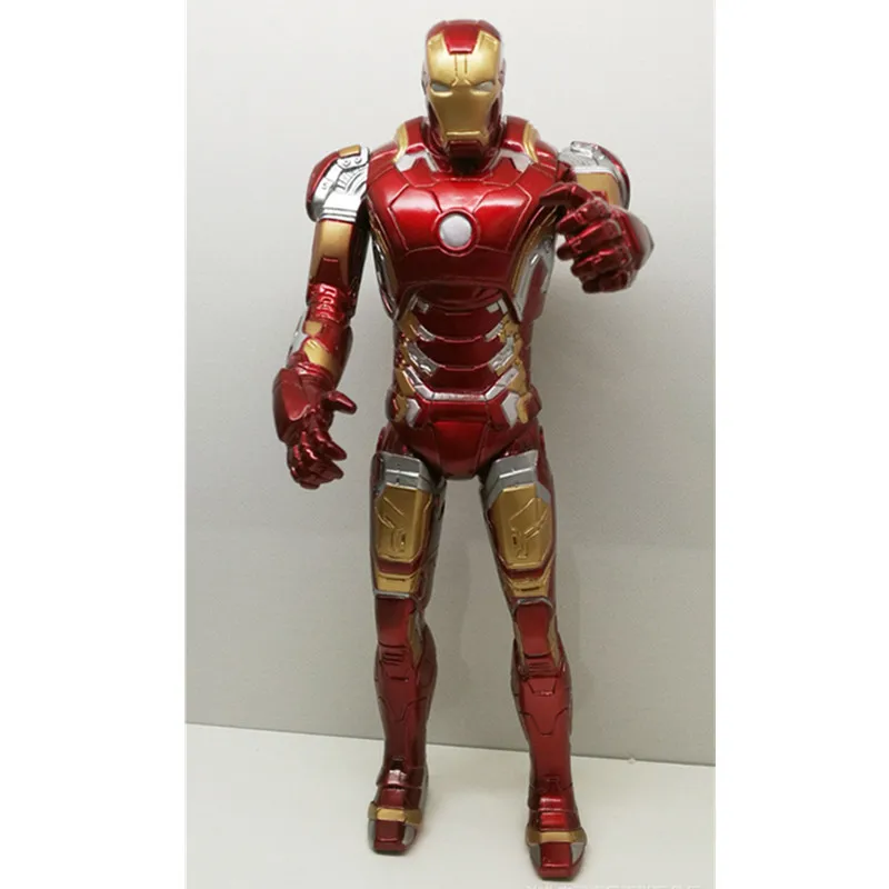 33 см Мстители: Бесконечная война супергерой Железный человек MK42 Tony Stark ПВХ