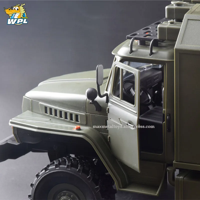 WPL B36 масштаб 1:16 Урал Радиоуправляемый автомобиль 6WD военный грузовик Rock Crawler