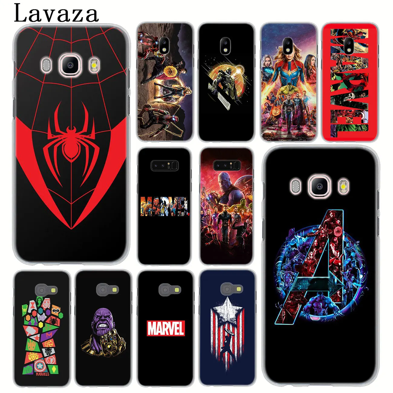 Lavaza Marvel Мстители Endgame Thanos супергерой чехол для Samsung Galaxy J8 J7 Duo J6 J5 J4 Plus 2018 2017 2016 J2 J3