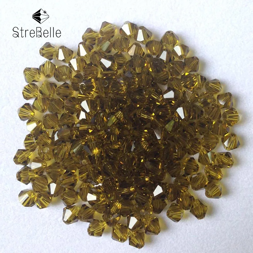 Прозрачные граненые стеклянные бусины StreBelle 6 мм 200 шт./лот 5301|beads and beads|beaded bodybeaded