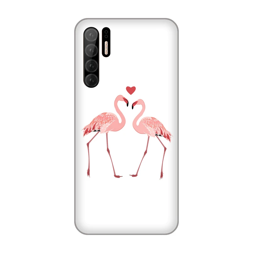 Модные летние Фламинго Love Силиконовые Мягкий ТПУ силиконовый чехол для Huawei P10
