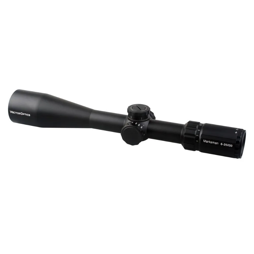 Vector Optics Marksman 6 25x50 охотничий прицел MP сетка Низкопрофильная 1/10 мил регулировка с