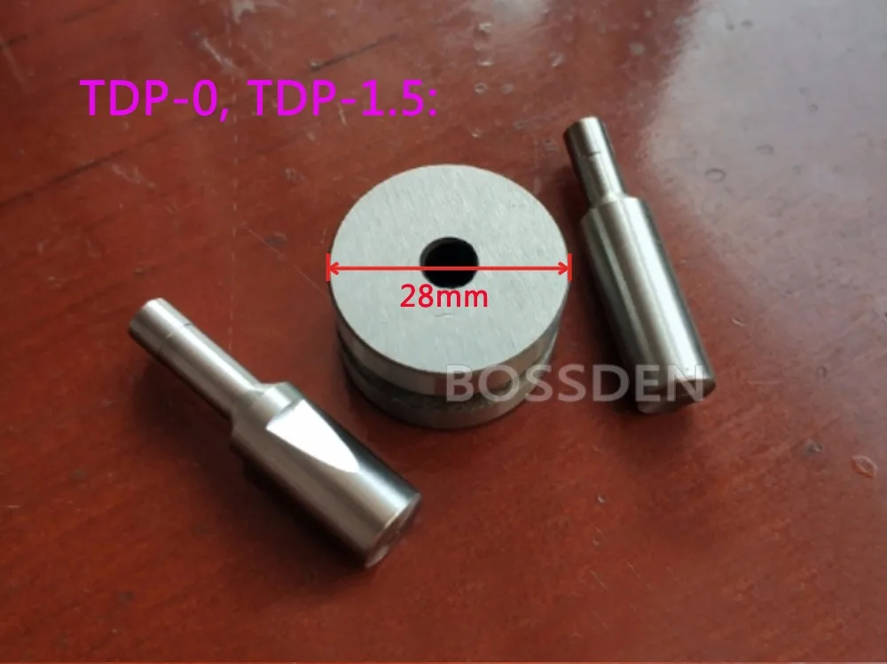BOSSDEN Round Tablet Die 3D Punch Press Mold Candy Punching Custom Logo Calcium | Инструменты