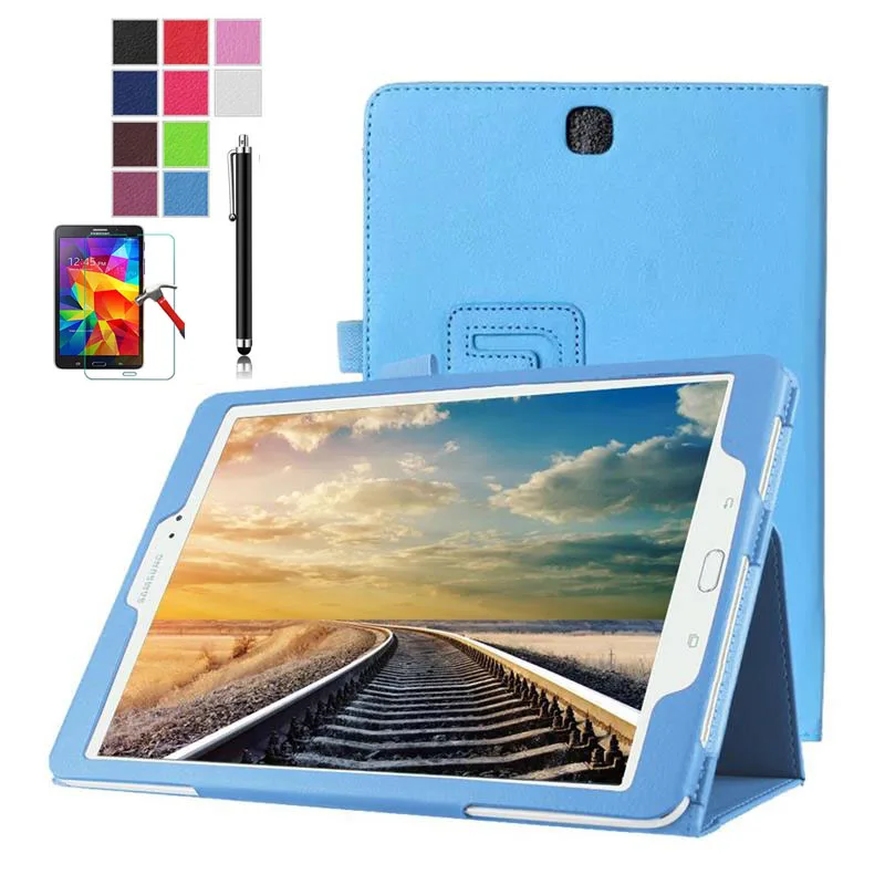 Чехол подставка XSKEMP вращающийся на 360 градусов для Samsung Galaxy Tab A 9 7 T550 T551 T555 кожаный