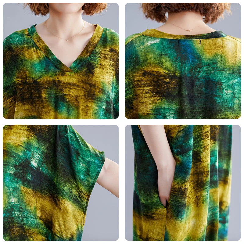 ARCSINX Boho женское платье размера плюс 4XL 5XL 6XL 7XL 8XL красивые Хлопковые Платья макси