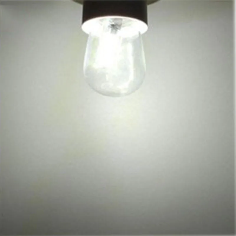 10 шт. LED E12 220 В лампа для холодильника SMD 3014 домашние светодиодные лампы стеклянная