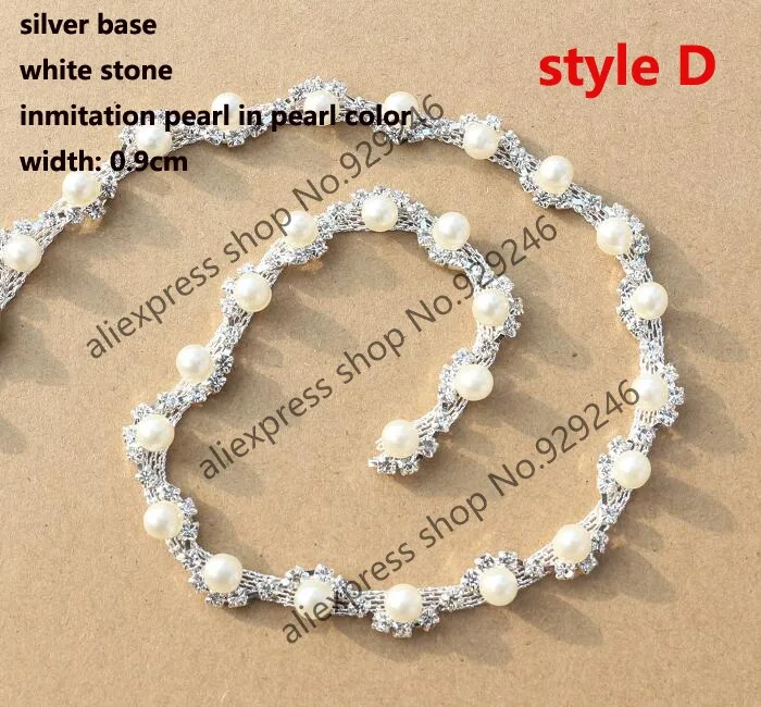 1 ярд/упаковка яркие розовые и белые стразы с кристаллами цепочка для одежды