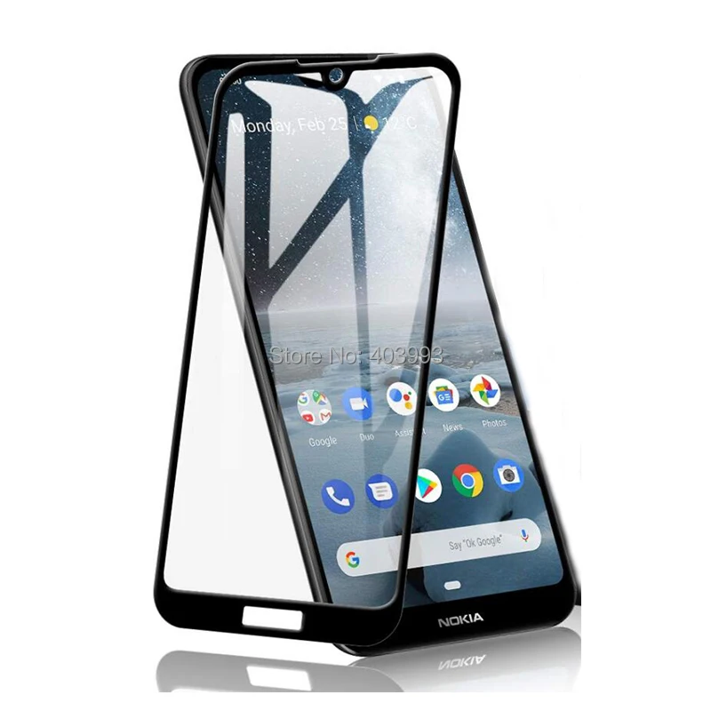 Защитное стекло Nokia3.2 закаленное с полным покрытием для Nokia 3 2 TA 1154 1156 1159
