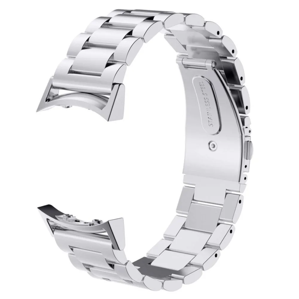 Ремешок для часов из нержавеющей стали с 3 стрелками Samsung Gear S2 SM-R720/R730 складной