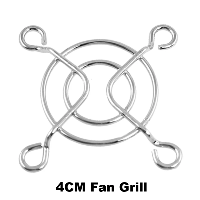 Металлический вентилятор для ПК фильтр вентилятора гриля 120 мм 140 90 80 12 см RGB 4 6 5 чехол компьютера крышка