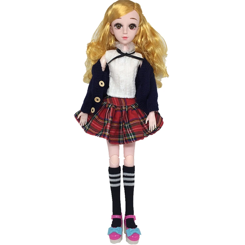 1/3 60 см BJD куклы с свитером ручной работы 21 подвижные шарнирные куклы игрушки Аксессуары Одежда для куклы игрушки для девочек