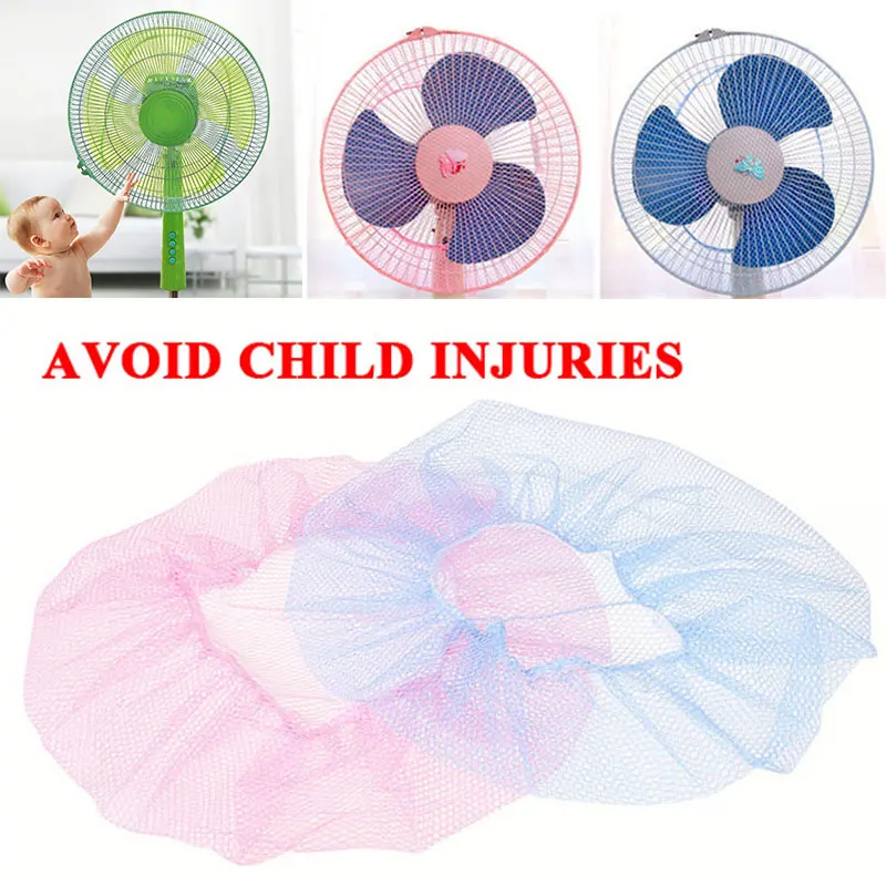 

Fan Nets Cover Safety Fan Security Cover Baby Household Nylon Dustproof Fan Protection Fan Guard Dust Cover