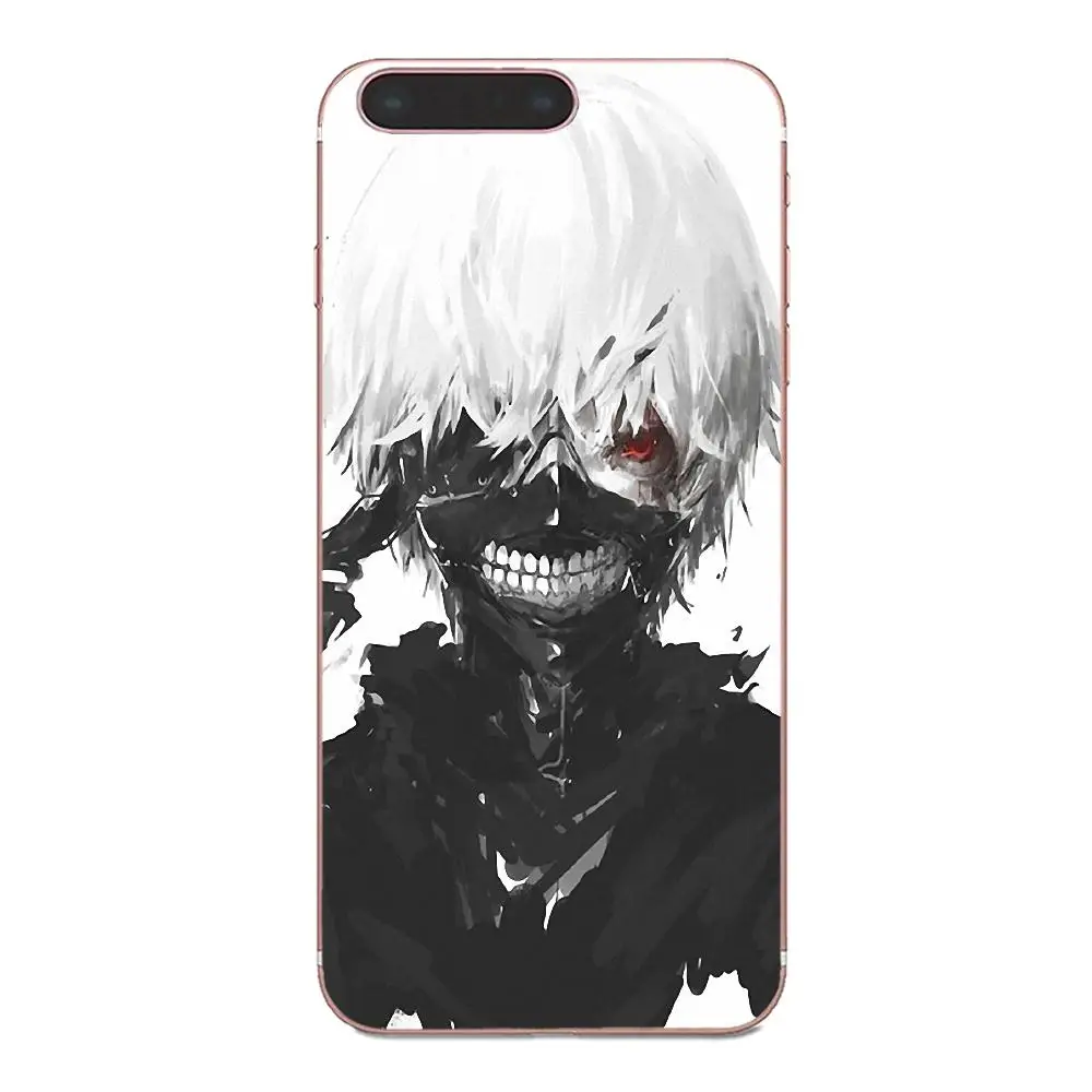 Tokyo Ghoul Kaneki Ken белый мягкий Новое поступление для Sony Xperia Z Z1 Z2 Z3 Z4 Z5 compact Mini M2 M4 M5 T3 E3 E5