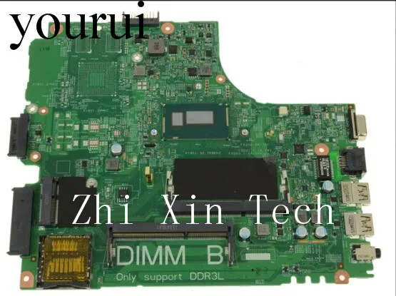 Yourui для ноутбука Dell Latitude 3440 Mortherboard W65G8 0W65G8 CN-0W65G8 с i5-4210u Процессор все функции, указанные в протестированы