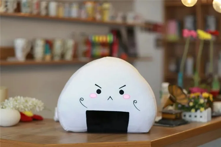 35 см Японский Рисовый рулон мягкая плюшевая кукла игрушка Onigiri семейные суши