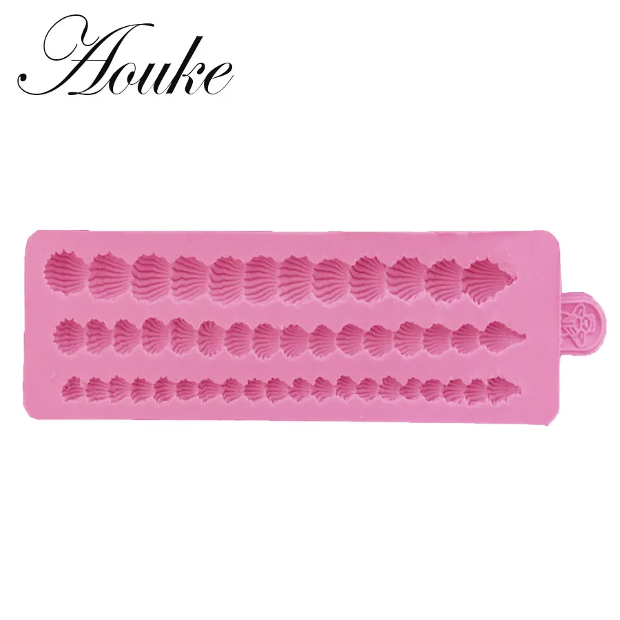 Aouke красивые круглые силиконовые формы для тортов помадки украшения конфет