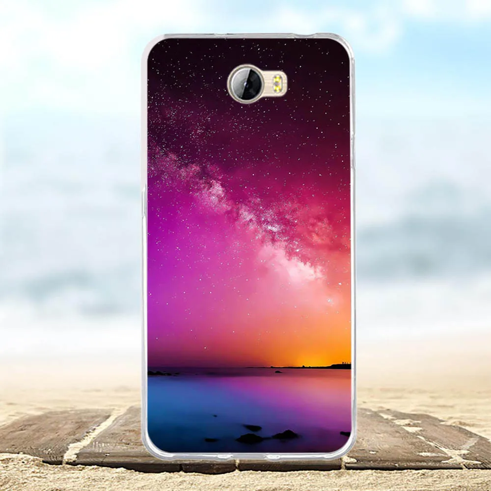 Чехол для Huawei Y5 II Honor 5A силиконовый чехол Y5II Y6 компактный с животными чехлы