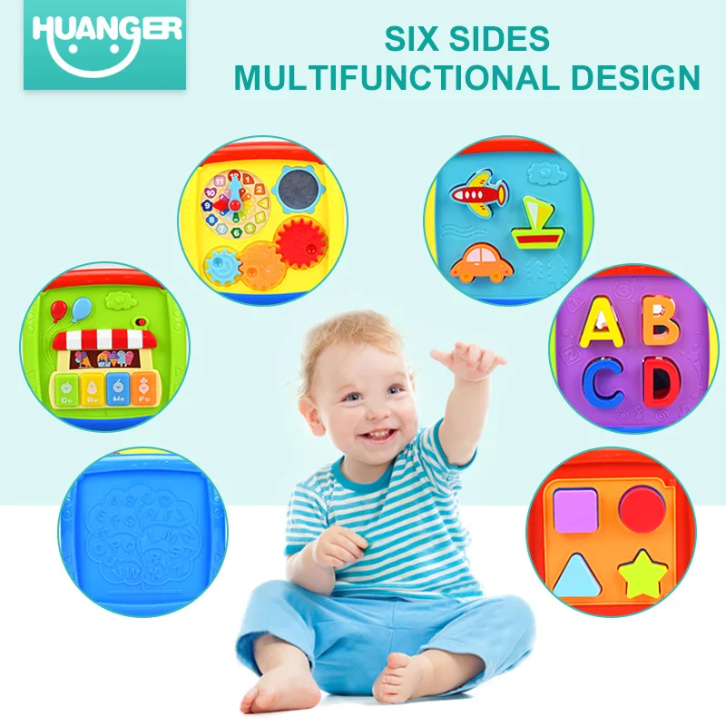 Huanger обучающая музыкальная 3D головоломка развивающая игра для детей