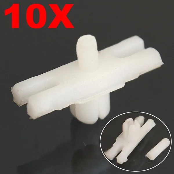 10x пластмассовые зажимы для боковой двери VW /GOLF /MK1 /Jetta Old Beetle|plastic clip|door trimplastic trim clips