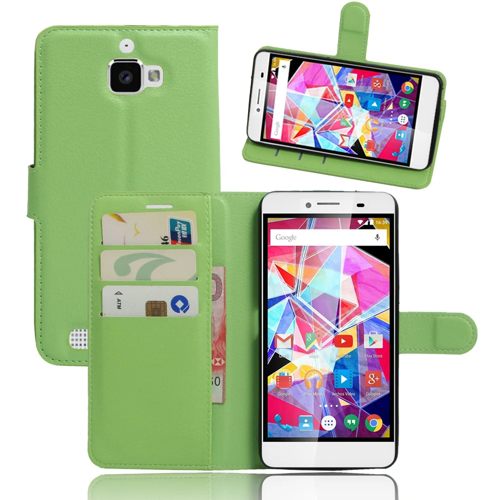 Мода PU кожаный бумажник чехол для Archos diamond plus 2 телефон сумка Обложка с подставкой