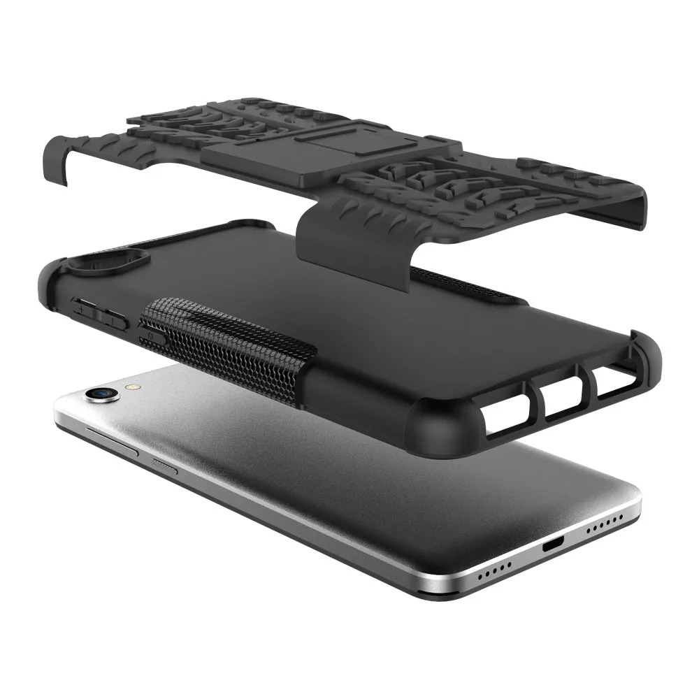 For Alcatel A5 LED 5085 Case Shockproof Armor With Kickstand Dual Layer TPU&ampHard PC Cover 5085D 5085Y @ |