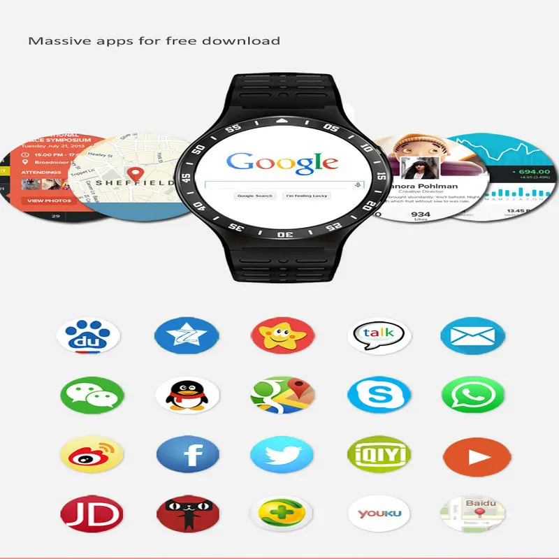 Высокочувствительные спортивные часы с сенсорным экраном трекер сердечного