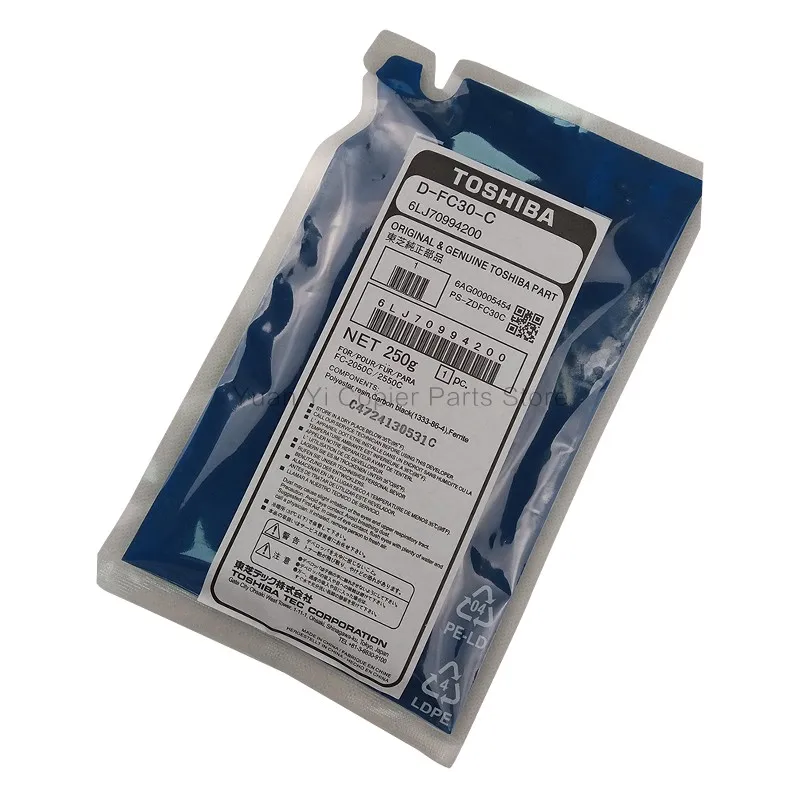 Оригинальные запчасти для копировальных аппаратов Toshiba Developer D FC30 C 6LJ70994200 модели