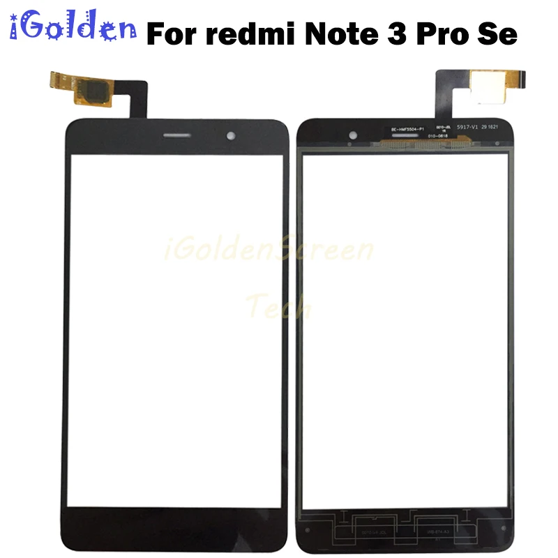 Для xiaomi redmi Note 3 Pro Se стеклянная панель сенсорный экран дигитайзер для Redmi