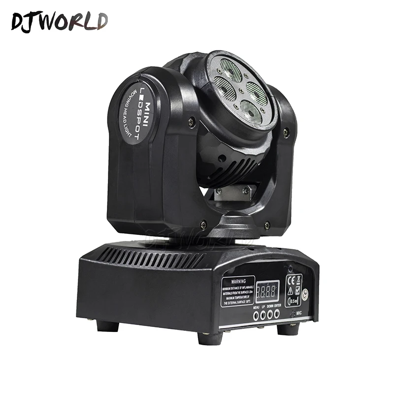 2 шт. DJWorld двухсторонний 4x10 Вт + 1x10 светодиодный подвижный головной светильник dmx