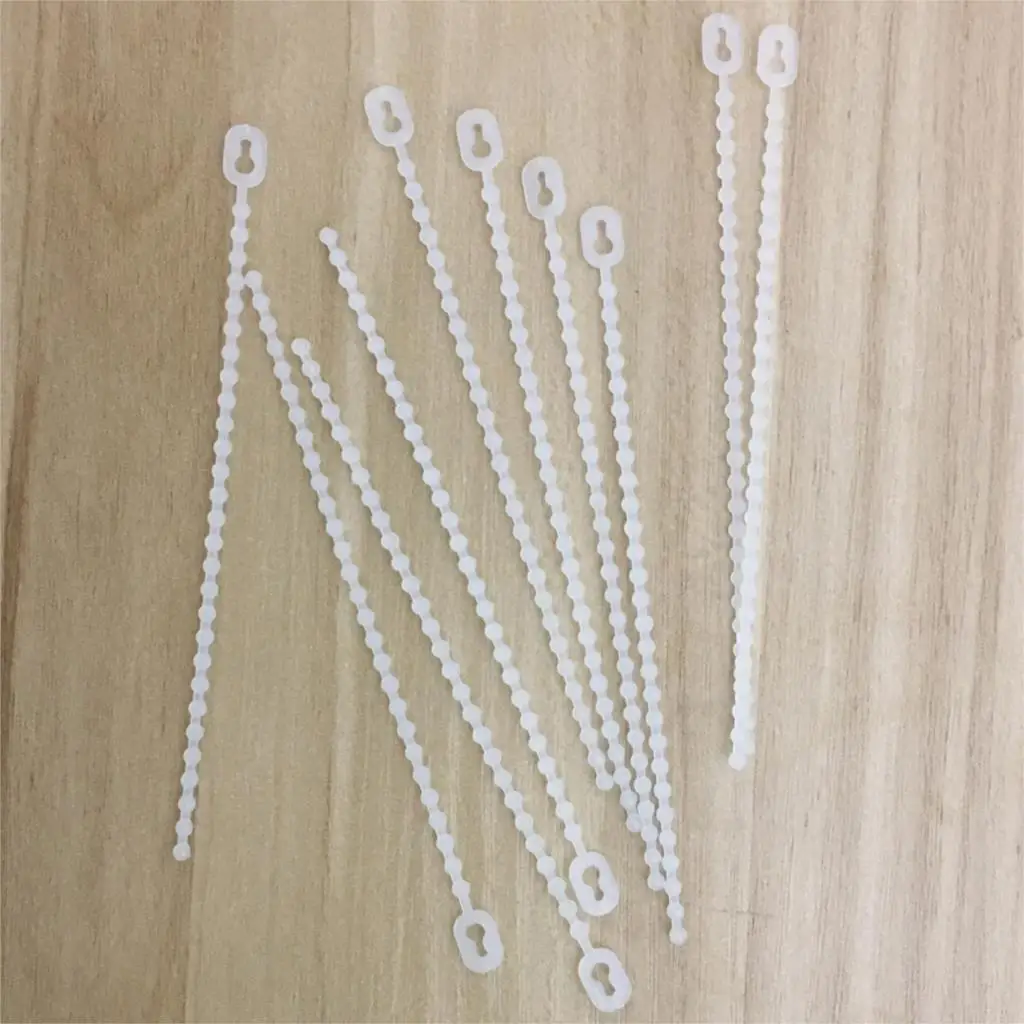 100 шт 1,5x100 1,5*100 Белая сеть проволока шарик узел мяч Нейлон Пластик Многоразовые разъемные молнии стяжки кабельные стяжки