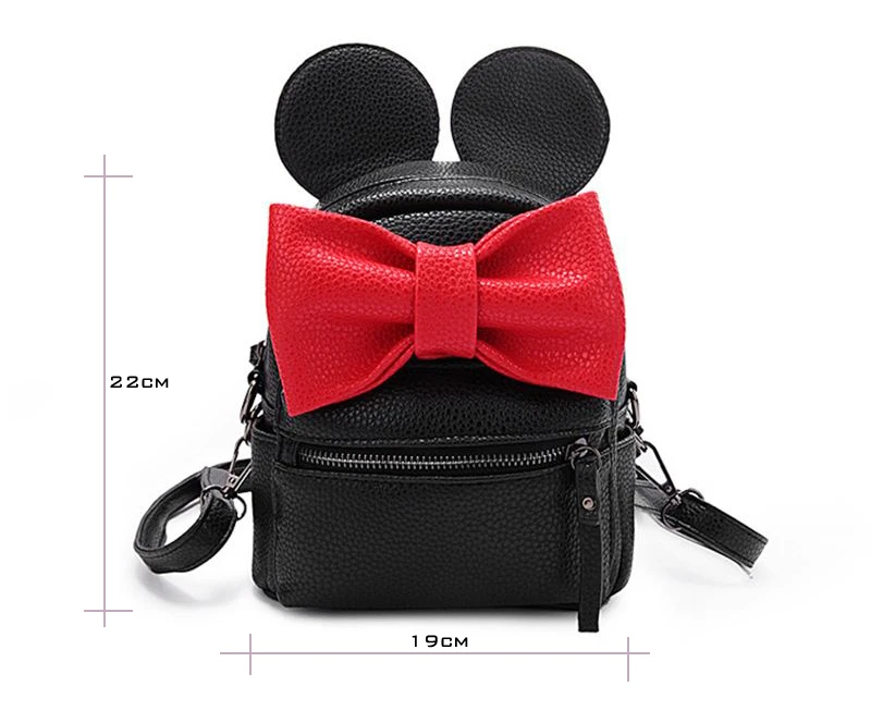 Рюкзак с Микки Маусом новинка 2018 женская сумка высокого качества из