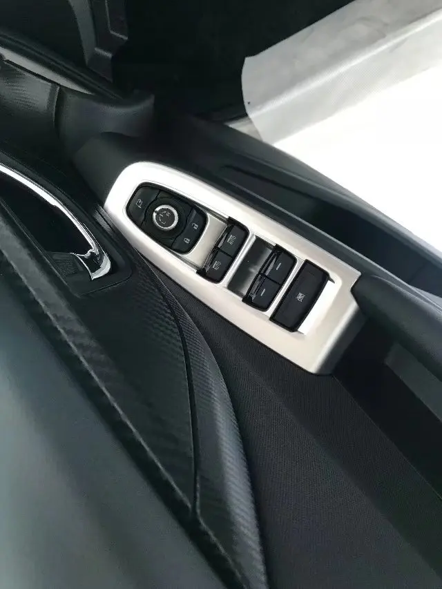 For SUBARU XV 2018 4 PCS ABS Chrome Car Interior Inside Door Handle Bowl Cover Trim Stickers Styling Auto Accessories | Автомобили и