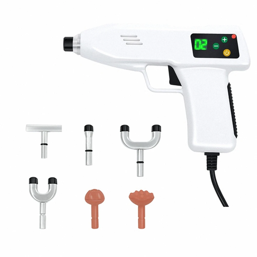 Массажер для шейного отдела шеи с 6 регулируемыми головками 4 уровня