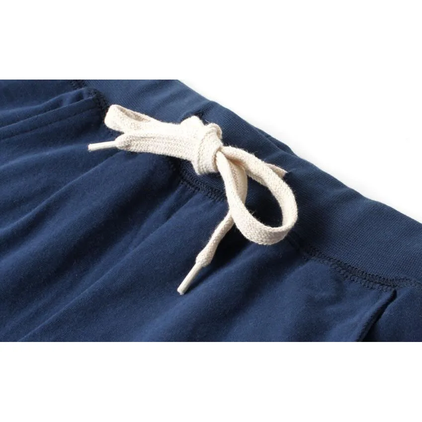 Пляжные штаны для мальчиков летние хлопковые брюки до колена активного отдыха