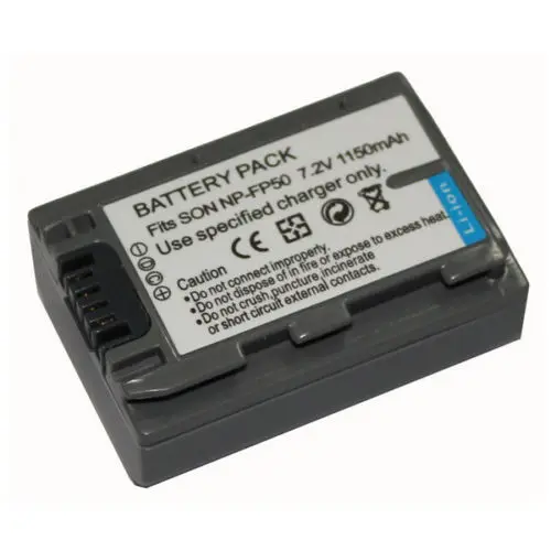 Аккумулятор для Фотоаппарата Sony NP-FP50 602 605E 653 703 705E 755E 803 805E DCR-DVD 3 16 17 18 19E 20 21