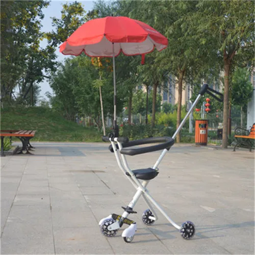 5 wheel umberlla B Детские тележки детские складные велосипеды для детей ходьба складной скутер портативная инвалидная коляска - Цвет: 5 wheel umberlla B