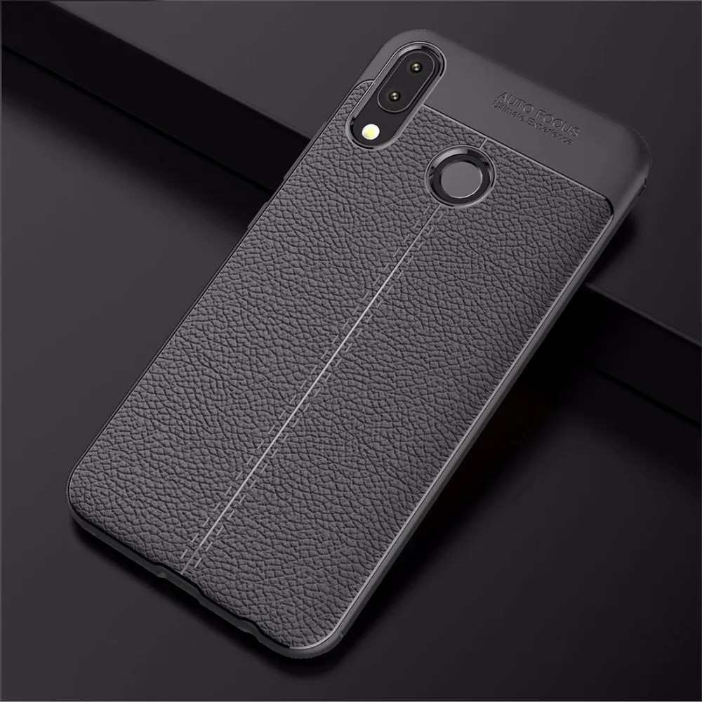 Для Asus Zenfone 5z ZS620KL Личи Текстура Мягкий ТПУ защитный чехол на заднюю панель |