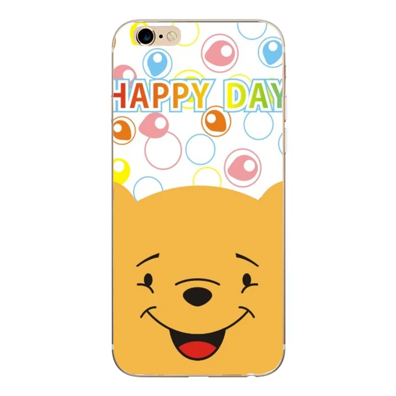 Милый мультяшный чехол в виде животного для iphone 6 S 7 8 Plus X 5 5S SE Coque Cat Bear задняя