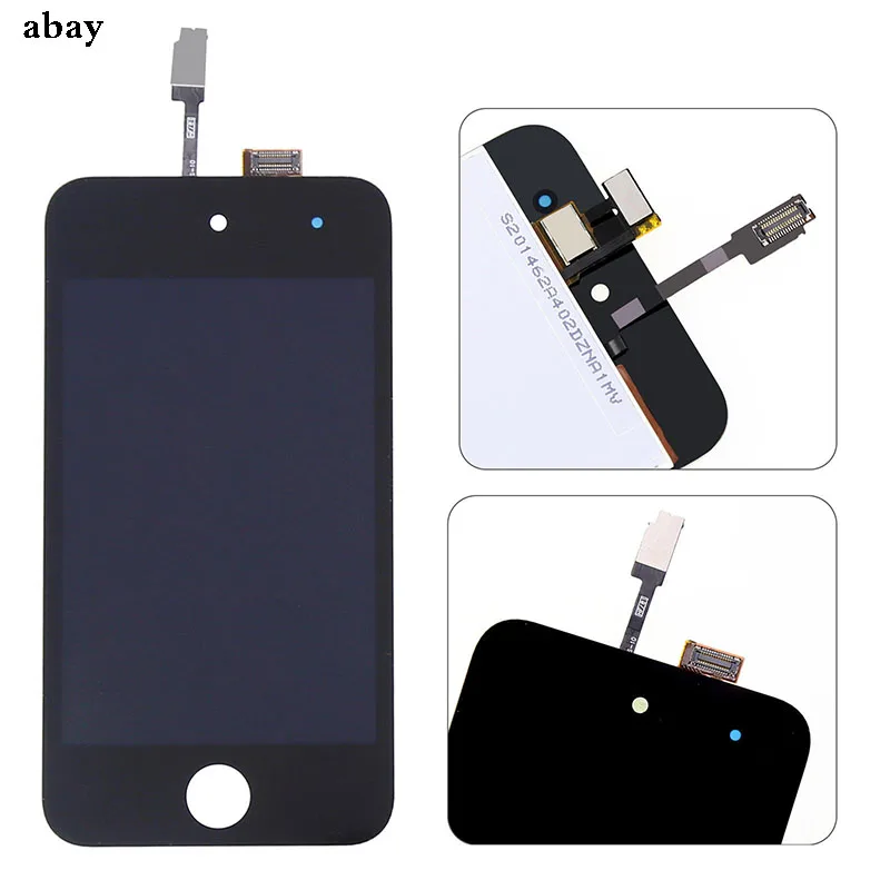 Сенсорный ЖК-экран для iPod Touch 4 ЖК-дисплей дигитайзер в сборе ремонт черный белый |