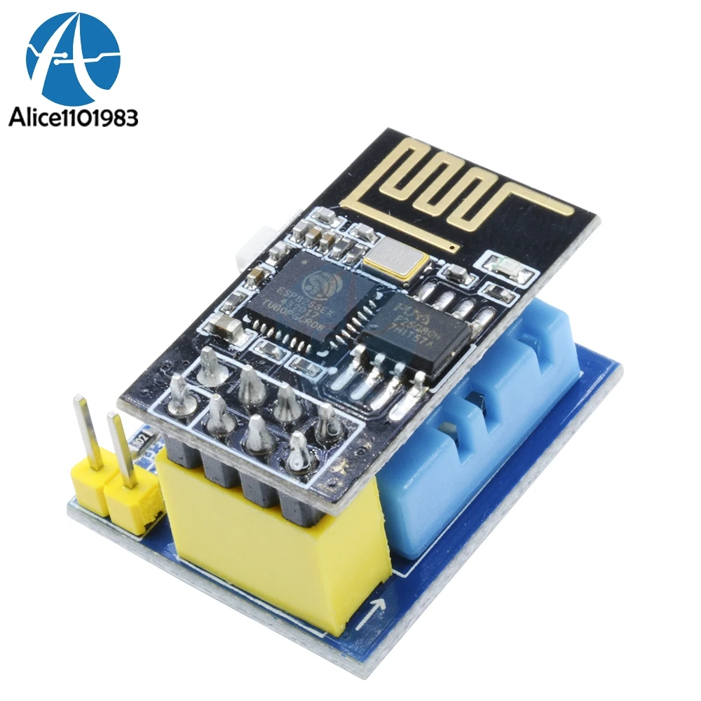 Модуль датчика температуры и влажности ESP8266 ESP-01 ESP-01S DHT11 esp8266 Wi-Fi NodeMCU умный дом IOT с