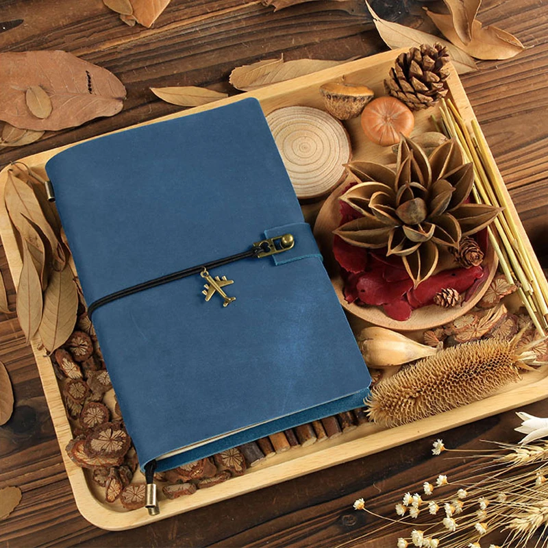 Кожаный Блокнот ручной работы винтажный блокнот ежедневник креативный
