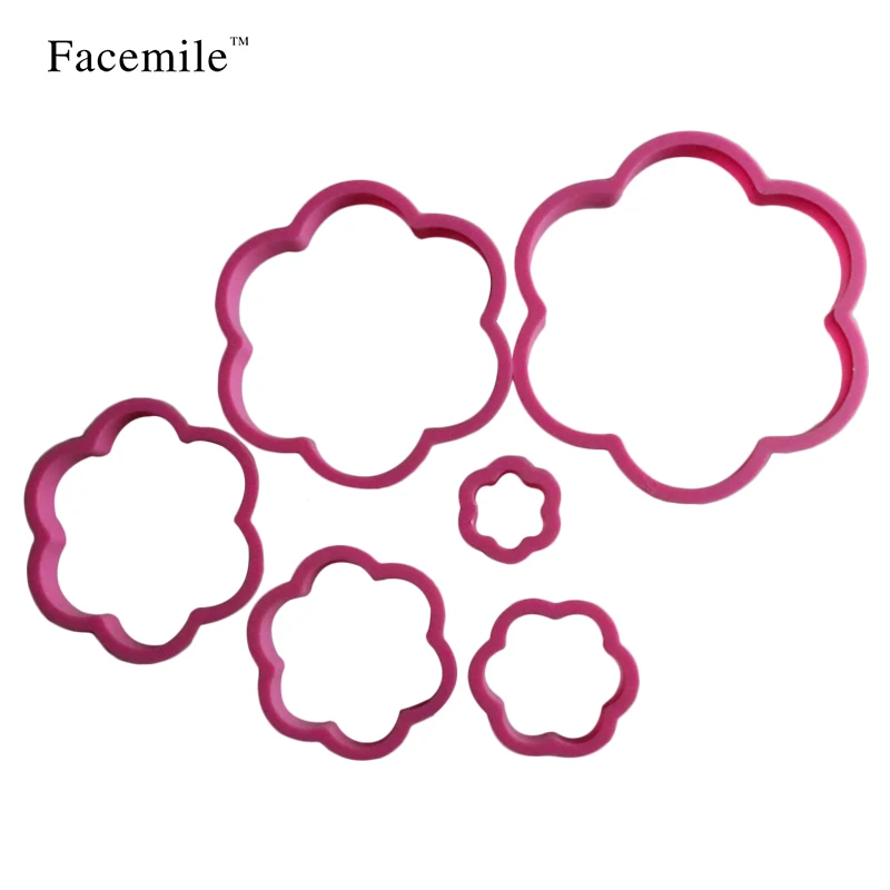 Facemile 6 размер сливы вырубка для печенья жаропрочная посуда набор работы с