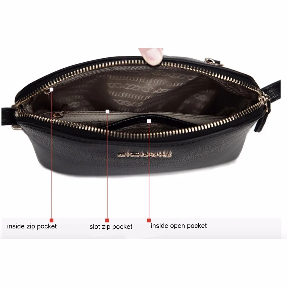 Сумка из 100% натуральной воловьей кожи женские Наплечные сумки сумка-мессенджер