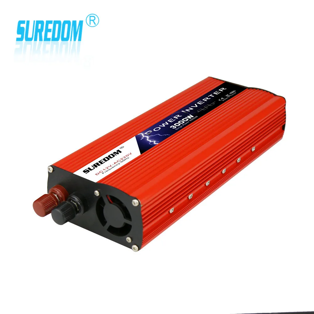 3000 W 12vdc к 220vdc автомобильный преобразователь питания с двойным usb-портом преобразователь солнечной энергии